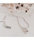 Necklace | "LOVE" Heart